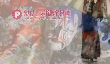 大班音乐公开课课件PPT《戏说脸谱》PPT课件音乐图片