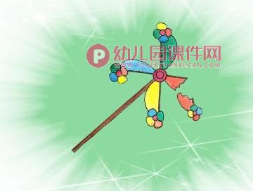 大班语言课件PPT《五彩的风车》PPT课件图片