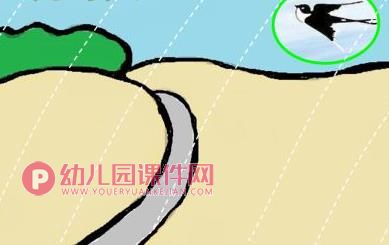 大班语言散文课件PPT《春雨的色彩》PPT课件图片