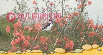 大班语言散文课件PPT《春雨的色彩》PPT课件图片