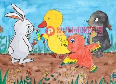 大班语言课件PPT《五彩的风车》PPT课件图片