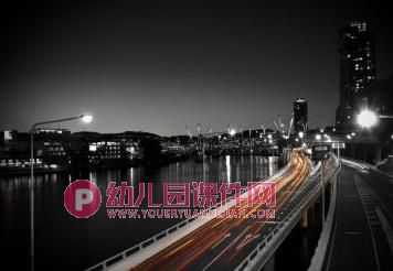 大班语言课件PPT《城市的夜晚》PPT课件图片