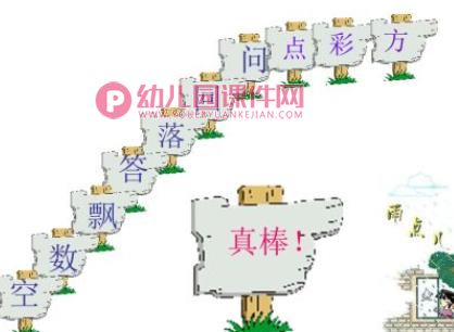 大班语言课件PPT《识字游戏》PPT课件图片