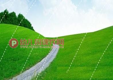 大班语言散文课件PPT《春雨的色彩》PPT课件图片