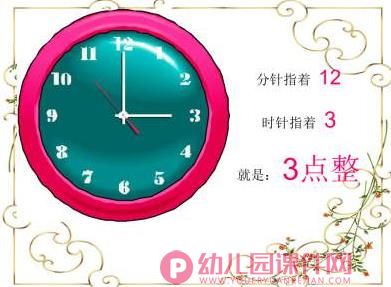 大班课件PPT《认识钟表》PPT课件图片