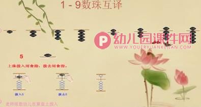 幼儿园大班珠算PPT课件图片