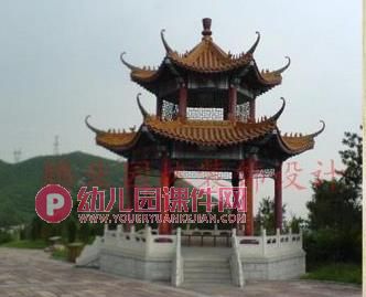 大班欣赏课件PPT《塔和亭子》PPT课件图片