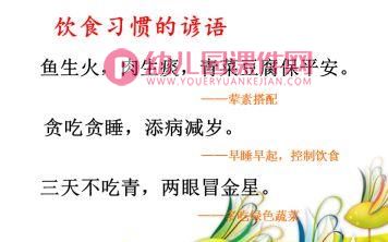 大班课件PPT《食物的消化》PPT课件图片