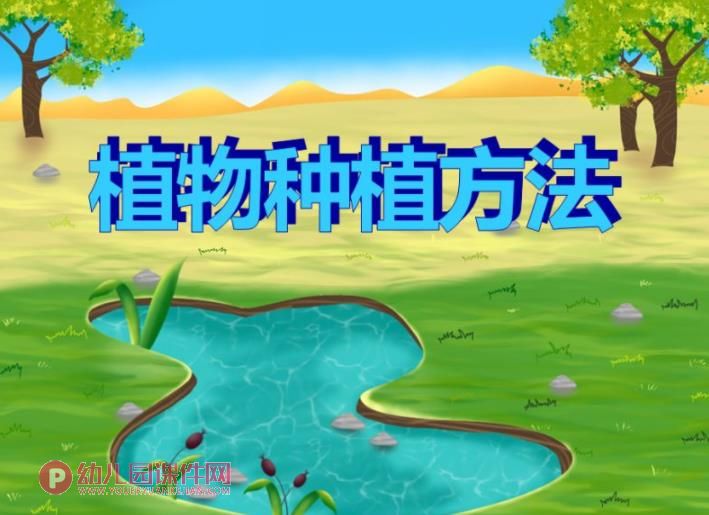 大班主题活动课件PPT《植物种植方法》PPT课件图片