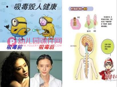 大班禁毒教育PPT课件图片
