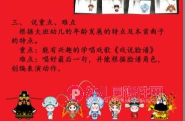 大班说课稿课件PPT《戏说脸谱》PPT课件图片