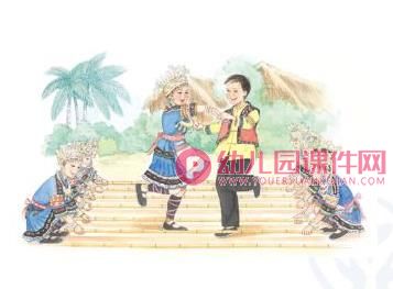 大班舞蹈课件PPT《竹竿舞》PPT课件图片