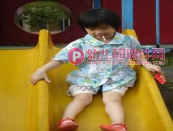 小班安全课件PPT《安安全全玩滑梯》PPT课件图片