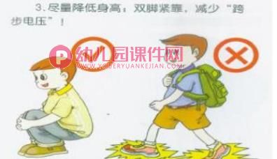 小班安全课件PPT《打雷下雨时》PPT课件图片