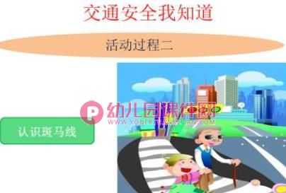 小班安全课件PPT《过路应走斑马线》PPT课件图片