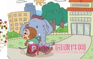 小班安全优质课课件PPT《危险的小圆珠》PPT课件图片