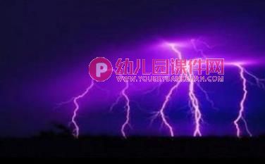 小班安全课件PPT《打雷下雨时》PPT课件图片