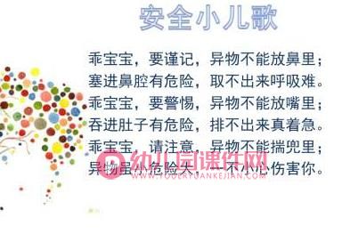 小班安全优质课课件PPT《危险的小圆珠》PPT课件图片
