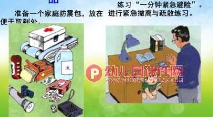 小班安全课件PPT《防震减灾》PPT课件图片