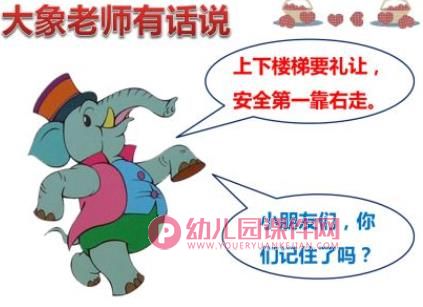 小班安全课件PPT《上下楼梯知多少》PPT课件图片