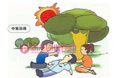 小班防中暑安全教育PPT课件图片
