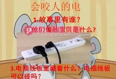 小班健康课件PPT《会咬人的电》PPT课件图片