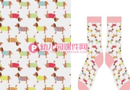 小班健康课件PPT《袜子对对碰》PPT课件图片