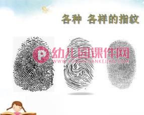 小班科学课件PPT《神秘的指纹》PPT课件图片