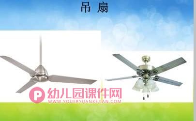 小班科学课件PPT《认识电风扇》PPT课件图片