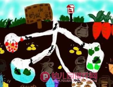 小班创意美术课件PPT《小蚂蚁建新家》PPT课件图片