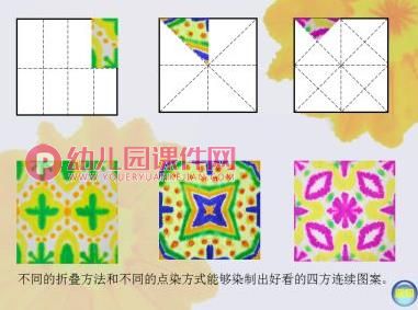 小班美术活动课件PPT《花手帕》PPT课件图片