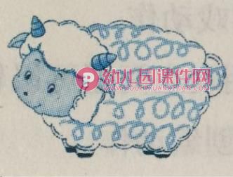 小班美术活动课件PPT《绵羊》PPT课件图片