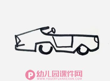 小班美术活动课件PPT《小汽车会画画》PPT课件图片