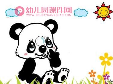 小班美术课件PPT《小熊吹泡泡》PPT课件图片