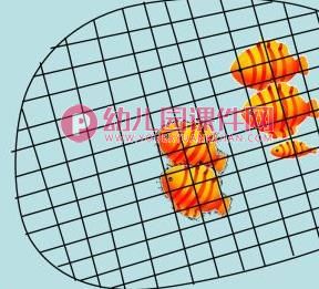 小班美术课件PPT《网鱼》PPT课件图片