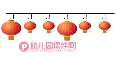 小班数学课件PPT《挂灯笼》PPT课件图片