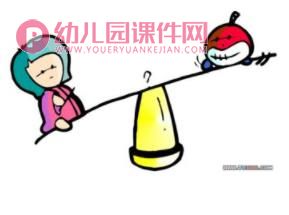 小班数学课件PPT《轻和重》PPT课件图片