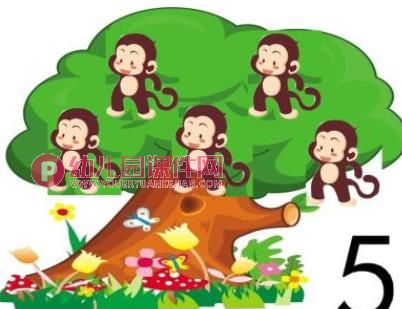 小班数学课件PPT《认识数字5》PPT课件图片