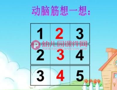 小班数学课件PPT《学习4的相邻数》PPT课件图片