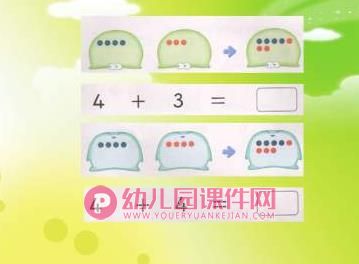 小班数学课件PPT《10以内加减法的运用左右概念及第几和几个的理解》PPT课件图片