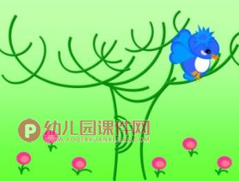 小班音乐课件PPT《两只小鸟》PPT课件图片