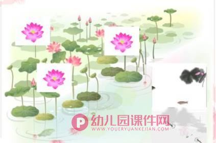 小班语言活动课件PPT《荷花开》PPT课件图片