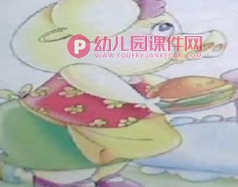 小班语言课件PPT《小猪妈妈的夹心面包》PPT课件配音图片