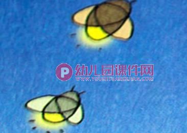 小班语言课件PPT《萤火虫和星星》PPT课件图片