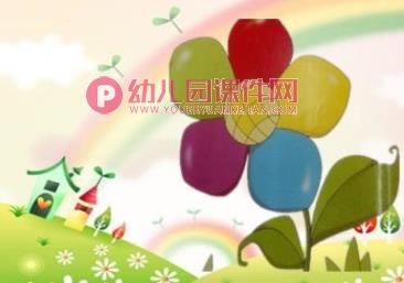 小班语言课件PPT《拉拉鼠和五色花》PPT课件图片