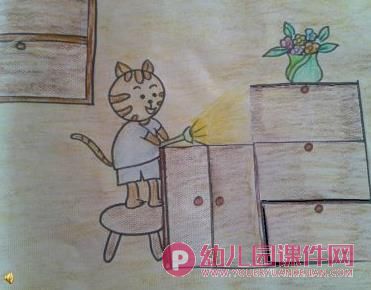 小班语言课件PPT《小猫的生日》PPT课件图片