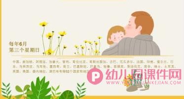 小班父亲节ppt课件图片