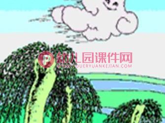 小班语言课件PPT《春风》PPT课件配音音乐图片