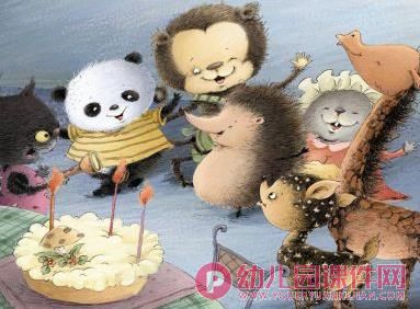 小班语言课件PPT《小猫的生日》PPT课件图片