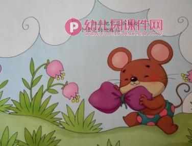 小班语言课件PPT《拉拉鼠和五色花》PPT课件图片